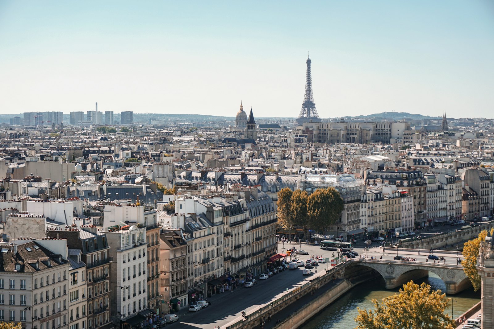 Toits haussmanniens de Paris